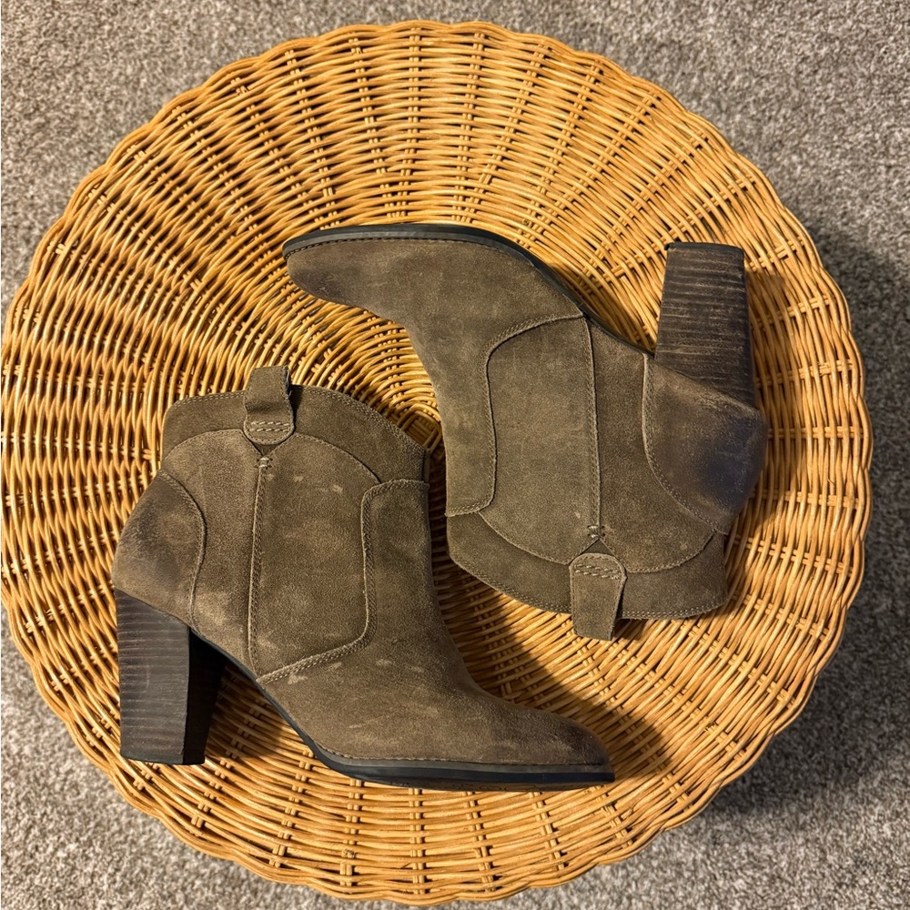 Clarks Brown Ankle Boots